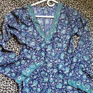 Small long sleeve blouse